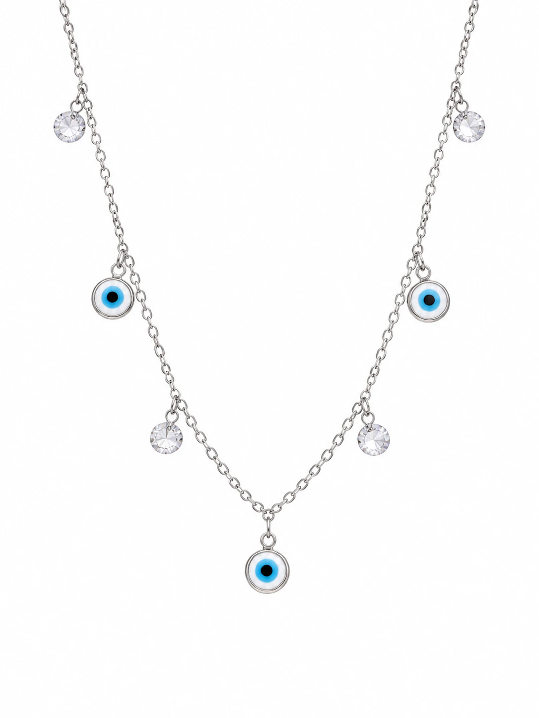CHOCKER OLHO GREGO AÇO INOXIDÁVEL - 1