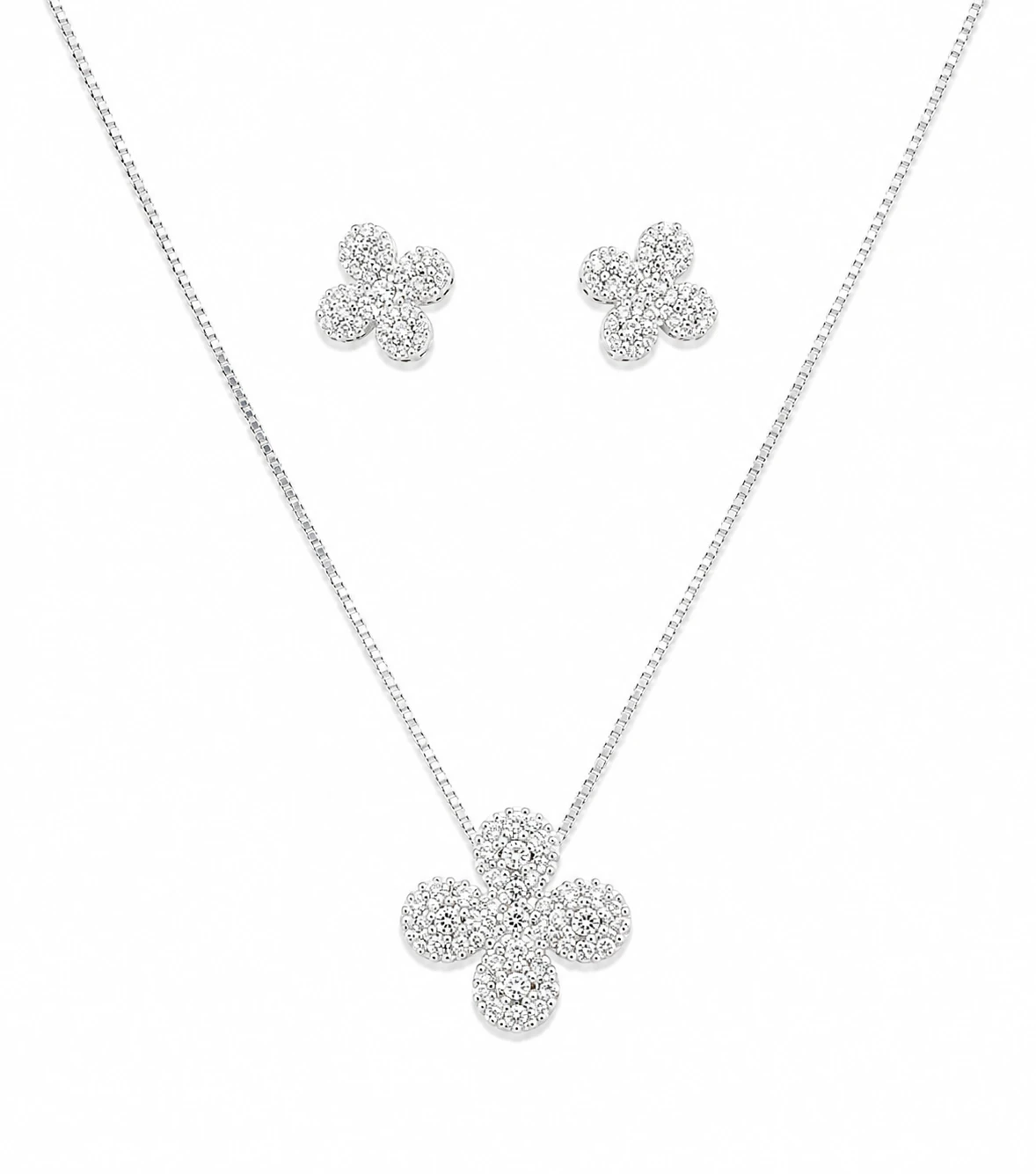 CONJUNTO TREVO CRAVEJADO FOLHEDO  - 1