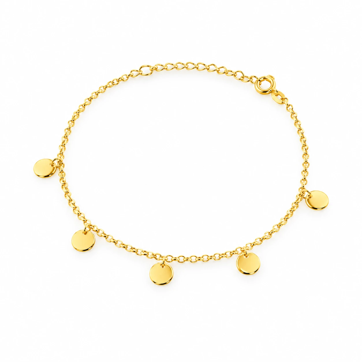 PULSEIRA FOLHEADO A OURO  - 1