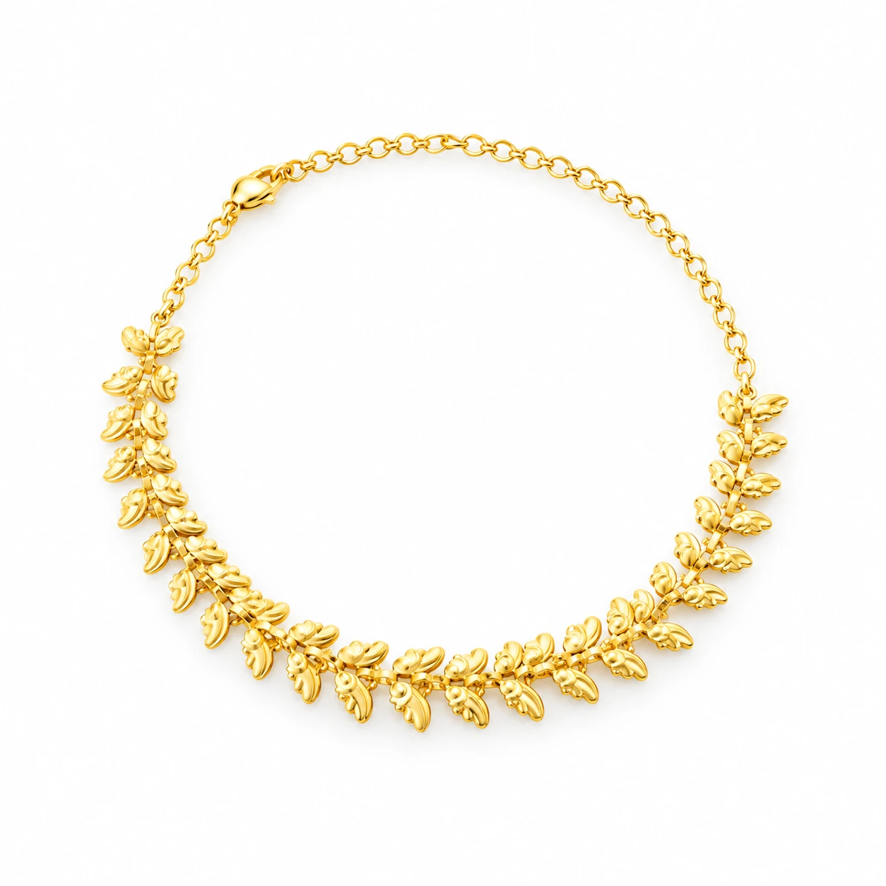 PULSEIRA FOLHEADO A OURO  - 1