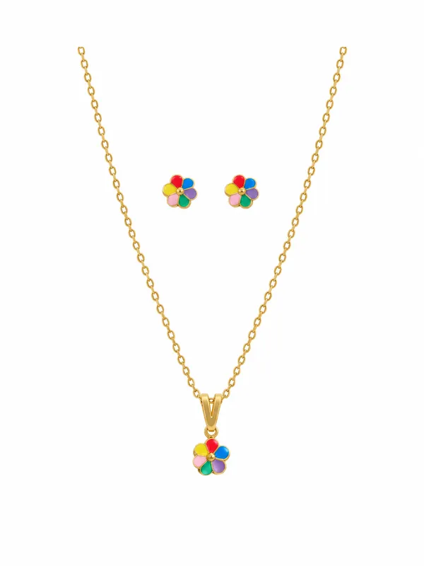 CONJUNTO INFANTIL FLOR  