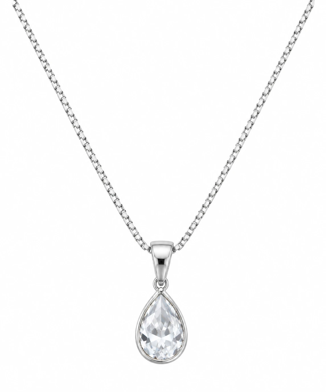COLAR GOTA G PRATA 925 - 1