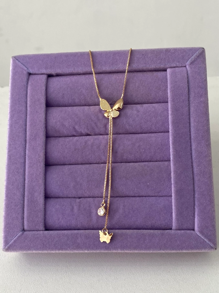 COLAR GRAVATINHA BORBOLETA  - imagem 2
