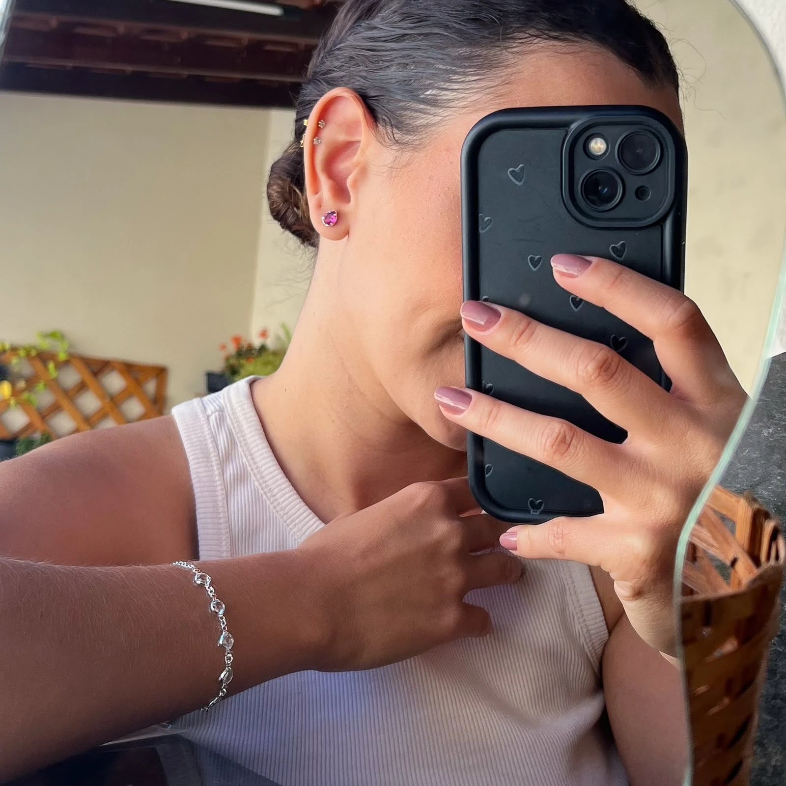 Brinco + pulseira - 1