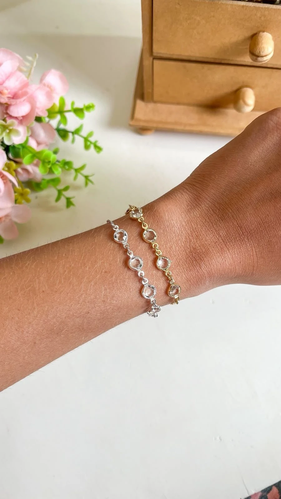 Brinco + pulseira - 3