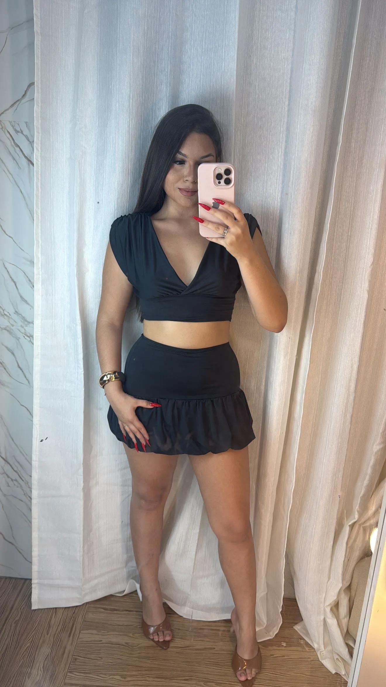Conjunto Marcela poliamida (preto) - 4