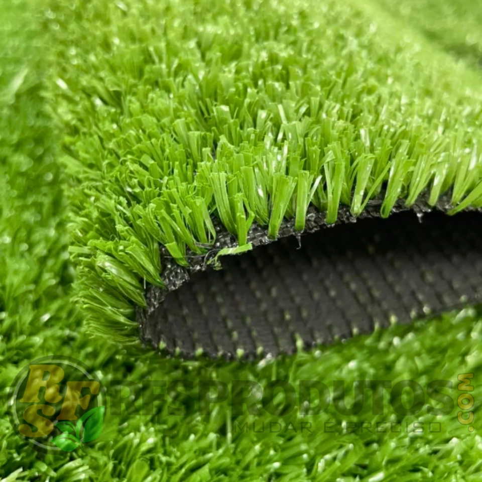 GRAMA SINTÉTICA 12mm Rolo 2m x 25m - 50m² (valor por m²) - Com proteção UV e proteção antifungos - 2