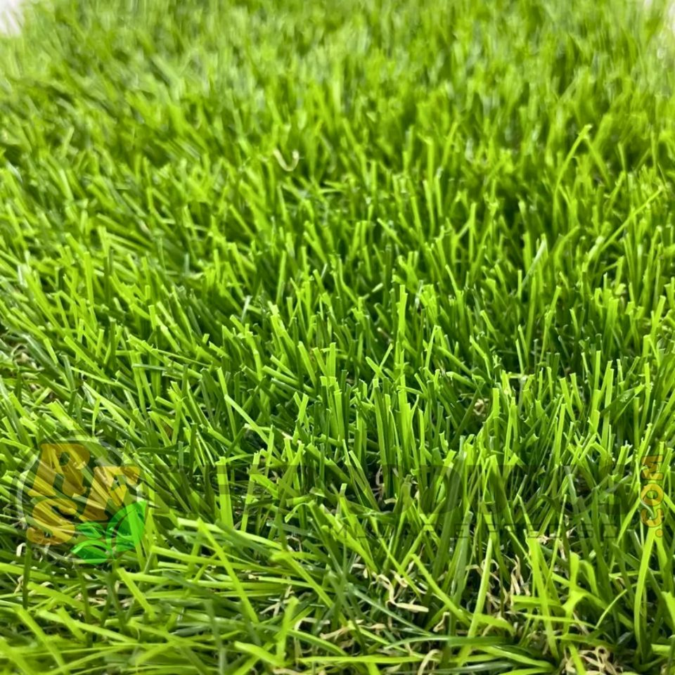 GRAMA SINTÉTICA 30MM Rolo 2m x 25m - 50m² (valor por m²)_SOFT TRICOLOR REALISTA- Com proteção UV e Proteção Antifungos - 3