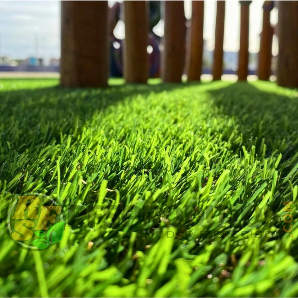 GRAMA SINTÉTICA 30MM Rolo 2m x 25m - 50m² (valor por m²)_SOFT TRICOLOR REALISTA- Com proteção UV e Proteção Antifungos - 5