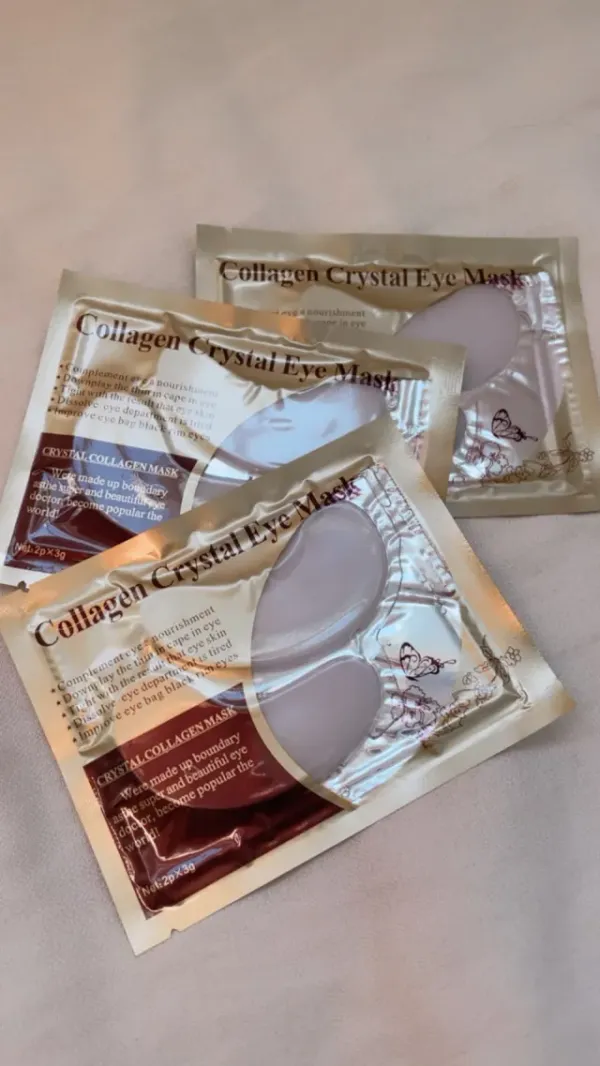 Máscara de Colageno abaixo do olho