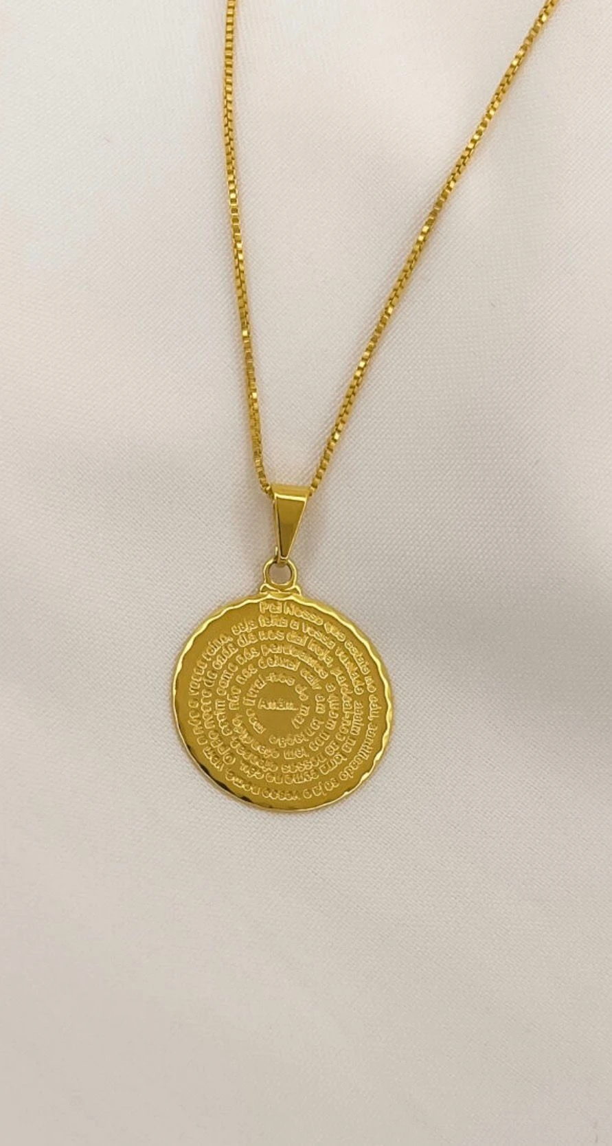Colar Veneziana Pai Nosso - 1