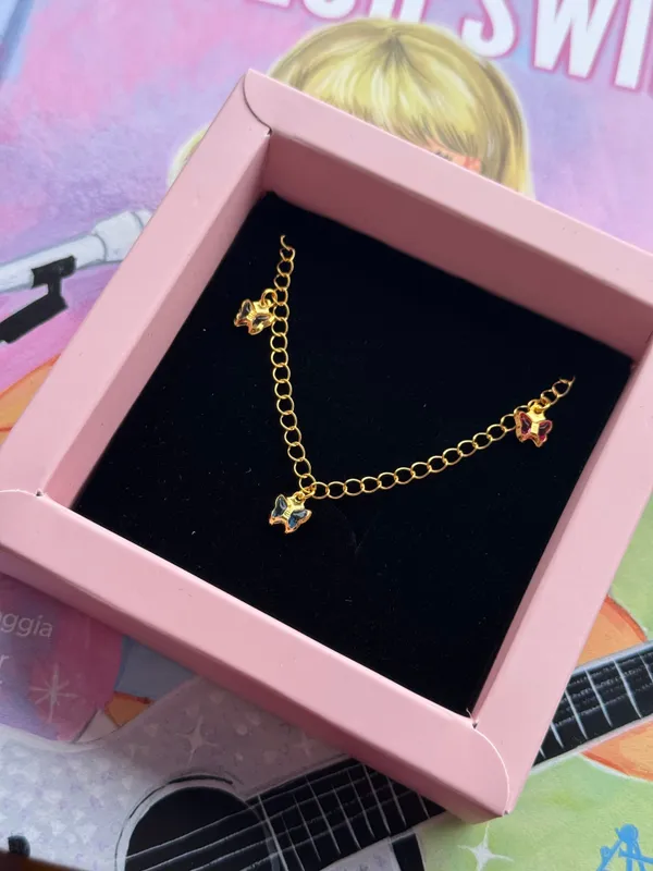 Colar Choker Borboletas Coloridas - imagem 2