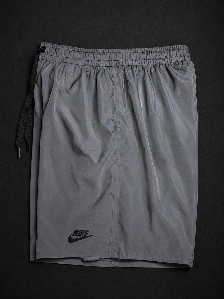 SHORT ELASTANO NIKE CINZA
