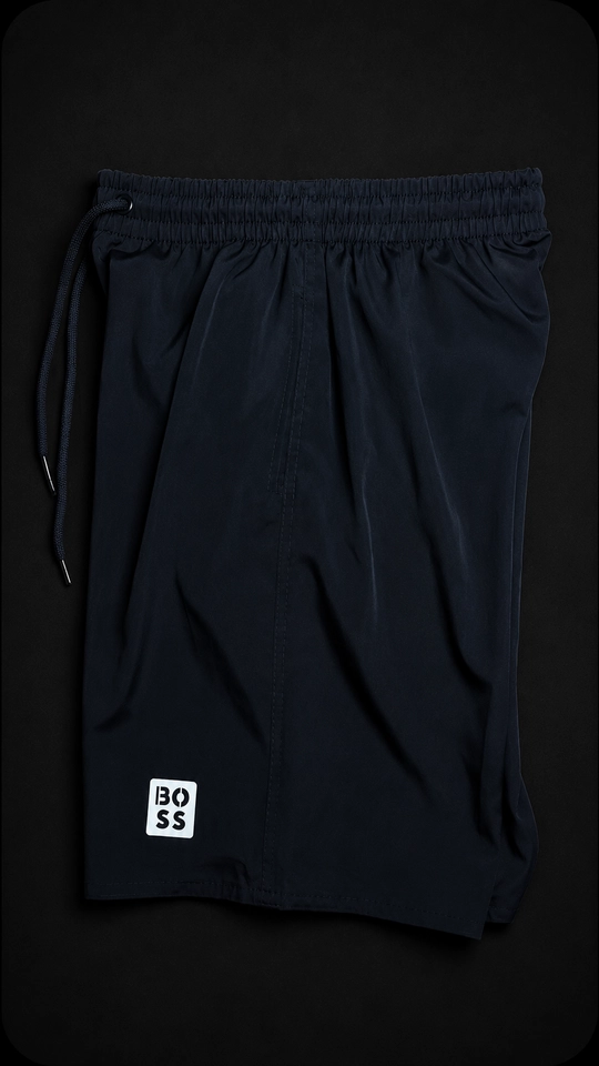 SHORT ELASTANO BOSS PRETO 3