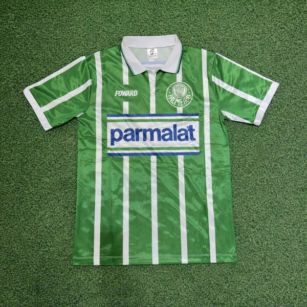 PALMEIRAS RETRÔ 1990 PARMALAT VERSÃO TORCEDOR TAILANDESA 1.1