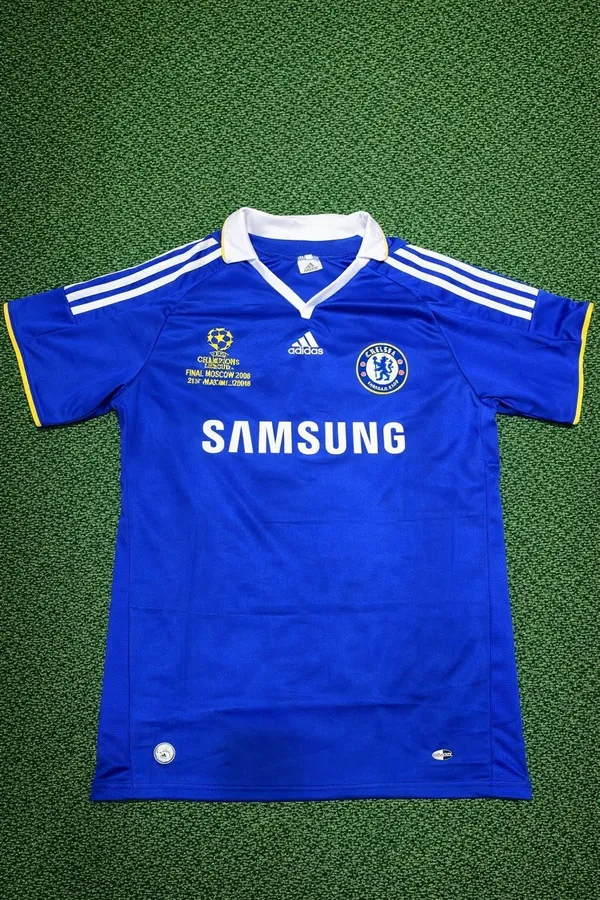 CHELSEA RETRÔ 2007/08 CHAMPIONS LEAGUE FINAL LAMPARD 