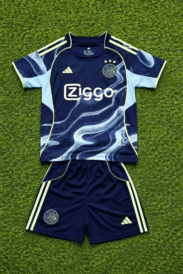Conjunto Infantil Ajax Azul Marinho