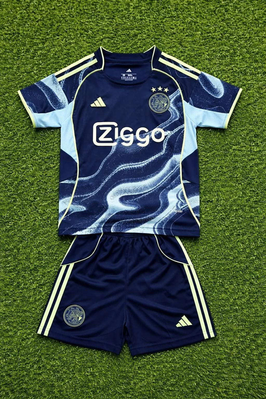 Conjunto Infantil Ajax Azul Marinho - 1