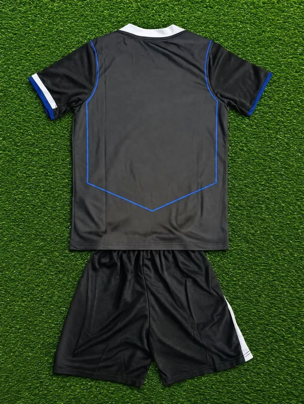 Conjunto Infantil Chelsea Preto e Azul - 2