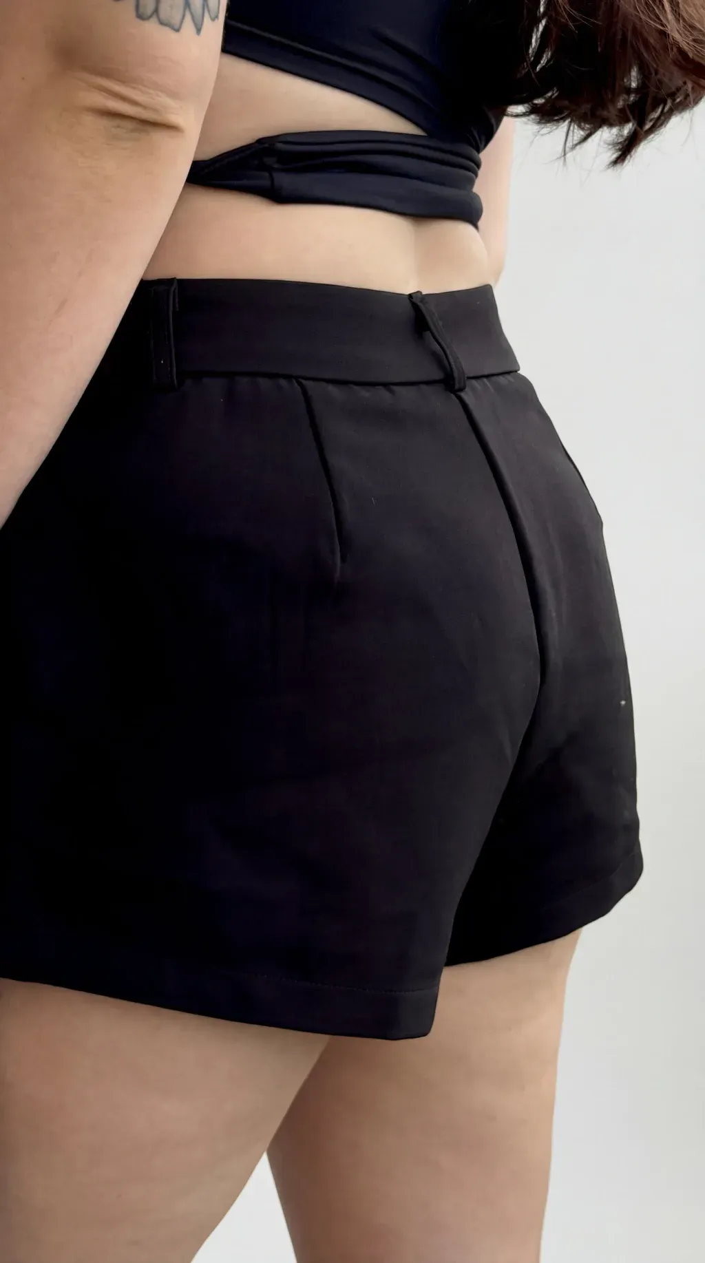 SHORT MINI KORAT - PRETO - 4