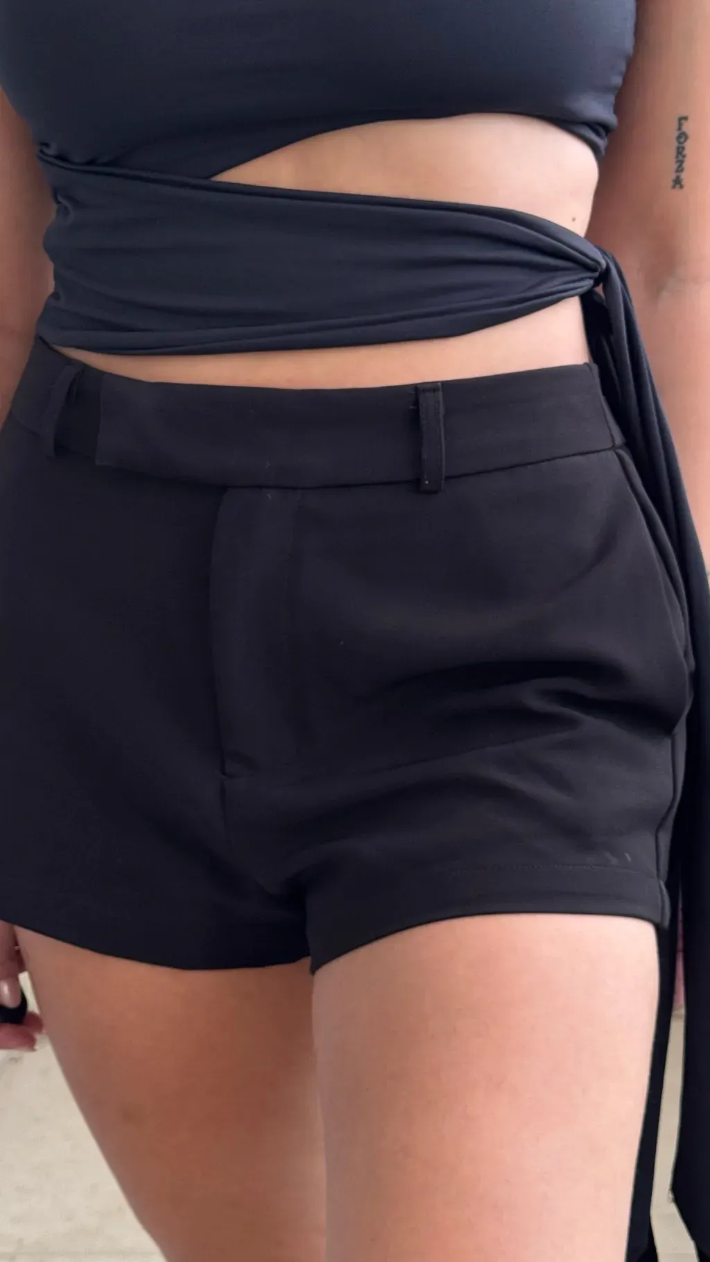 SHORT MINI KORAT - PRETO - 2
