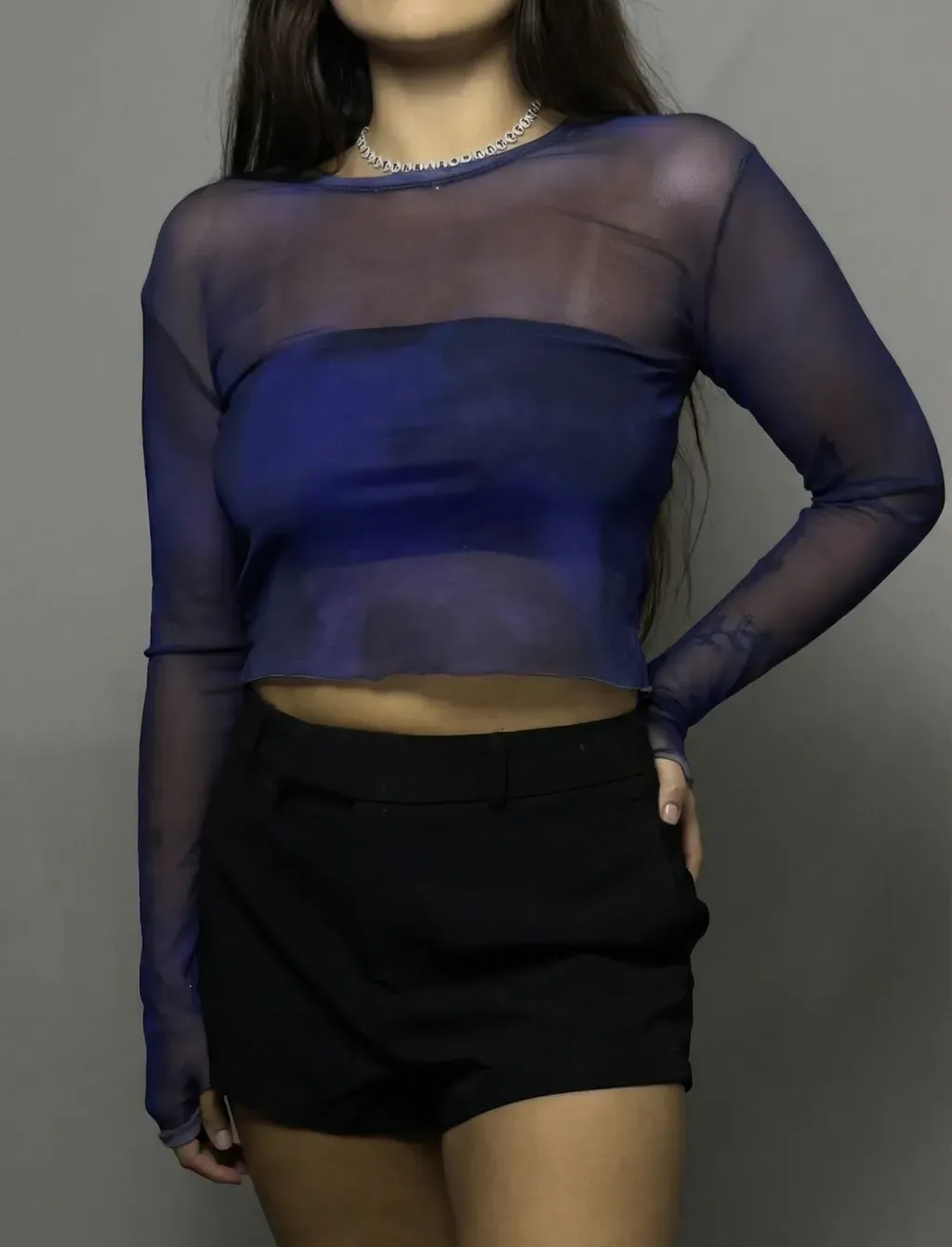 BLUSA TULE RUSSIAN BLUE - 6