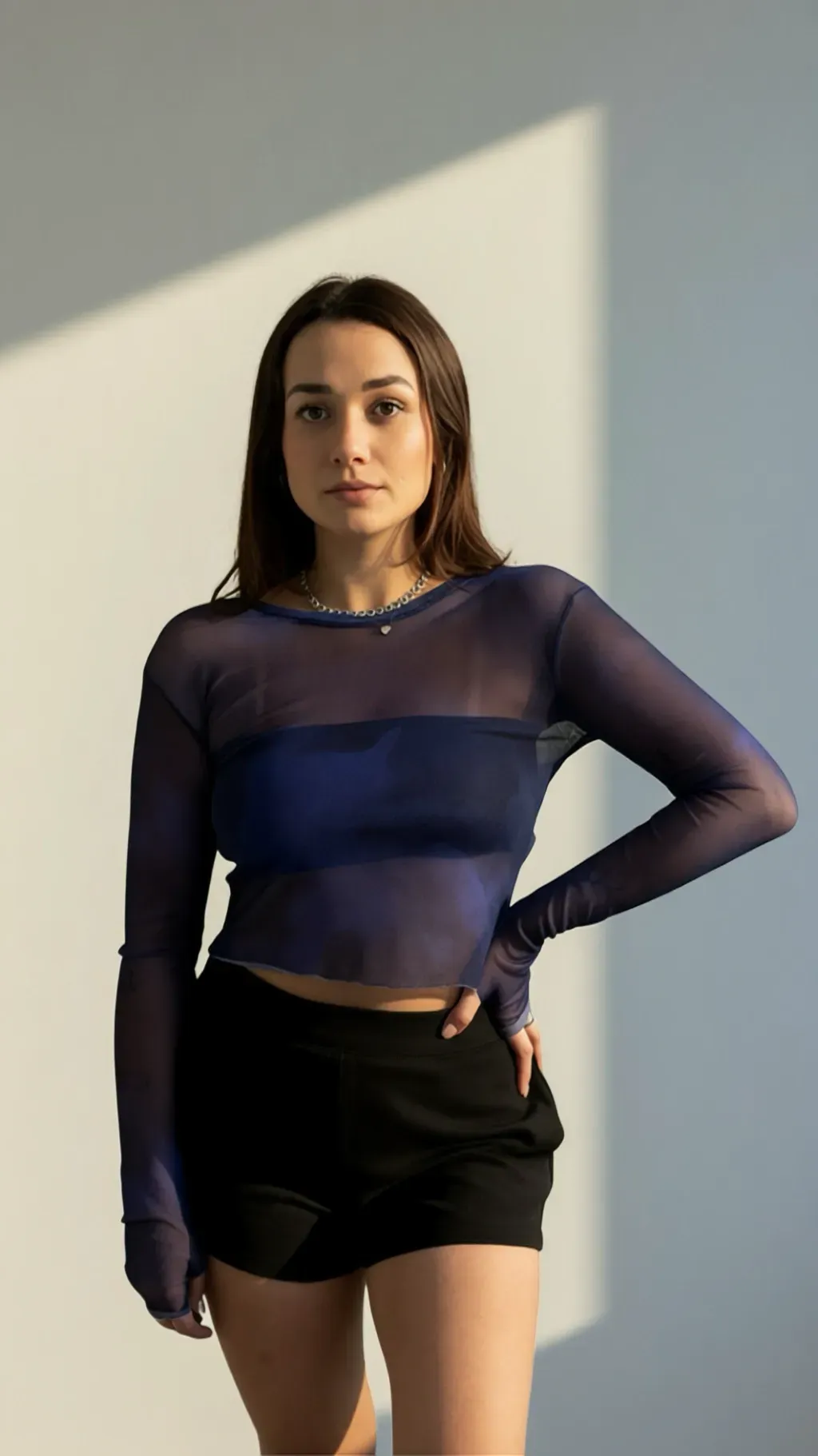 BLUSA TULE RUSSIAN BLUE - 4