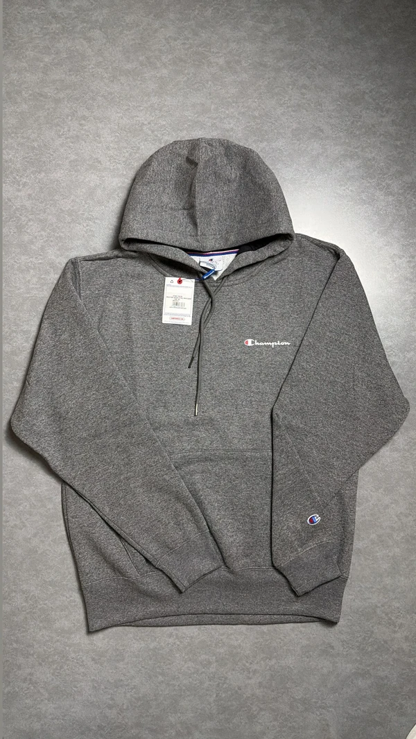 Moletom Champion cinza mescla 