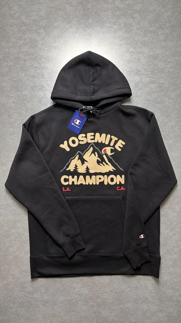 Moletom Champion “yosemite” Preto