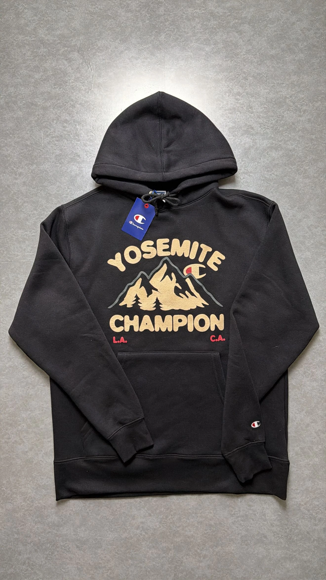 Moletom Champion “yosemite” Preto - 1
