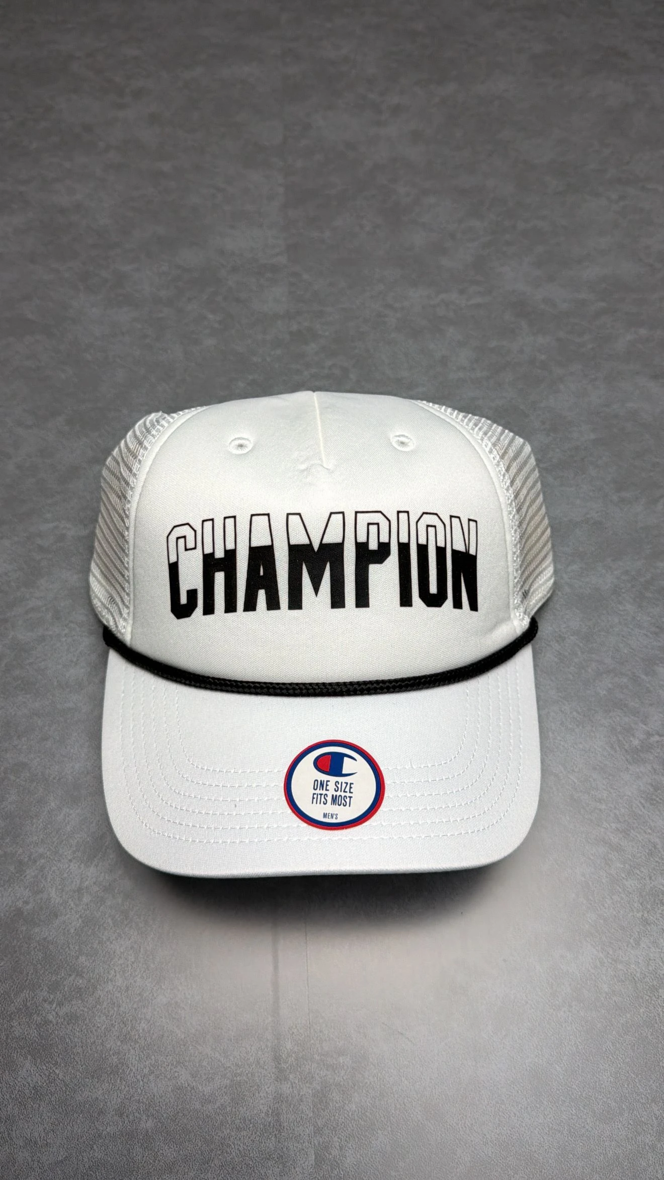 Boné champion trucker branco  - 1