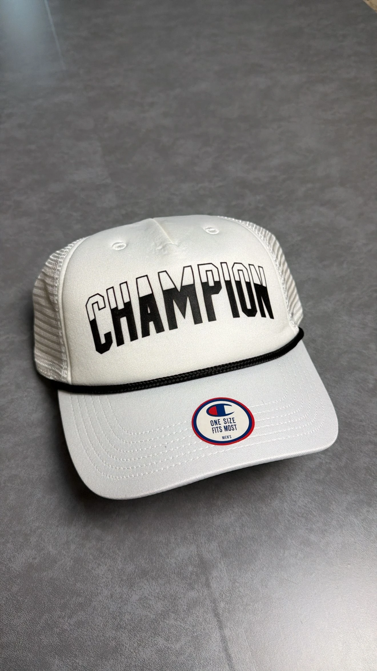 Boné champion trucker branco  - 2