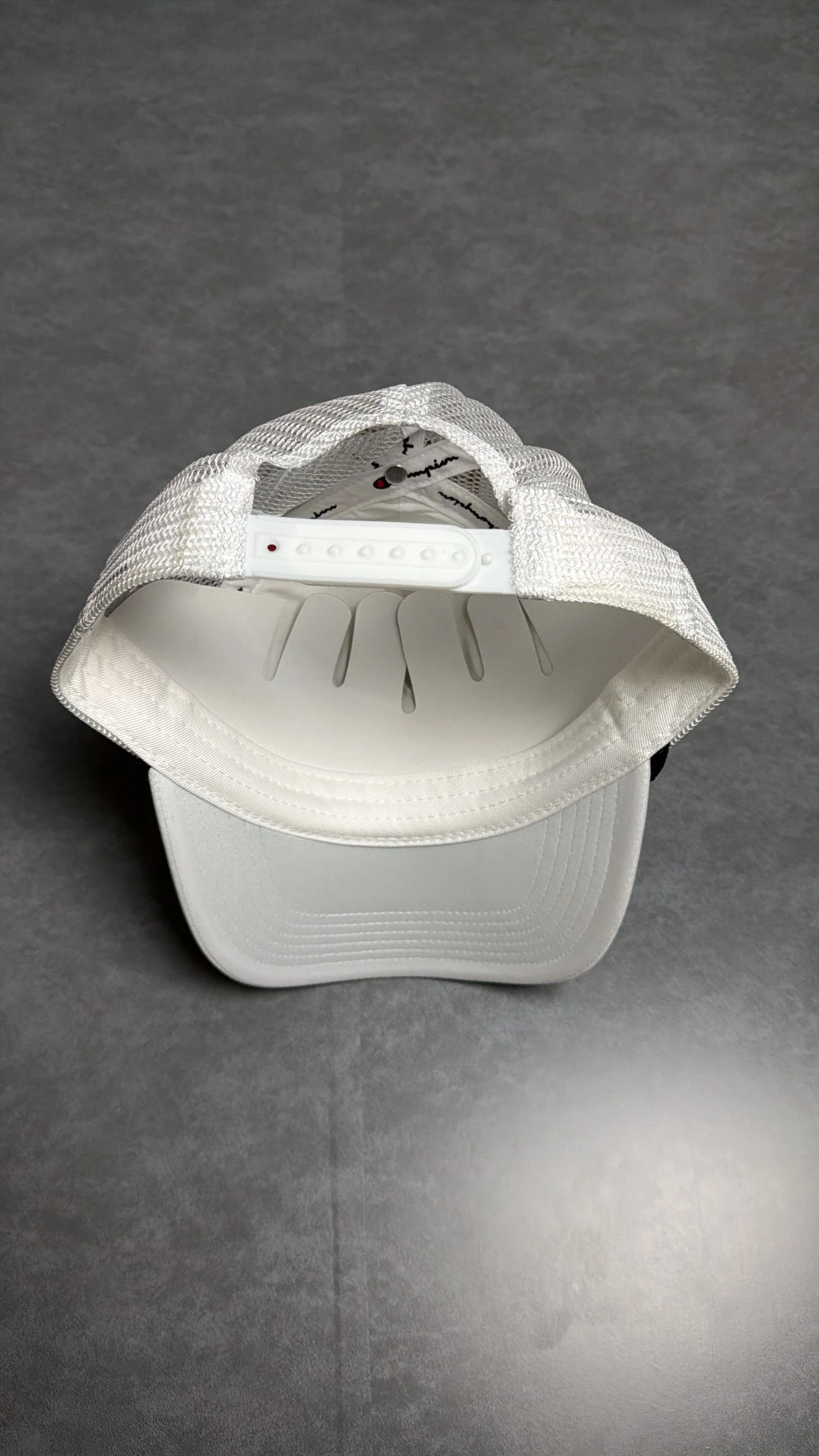 Boné champion trucker branco  - 3