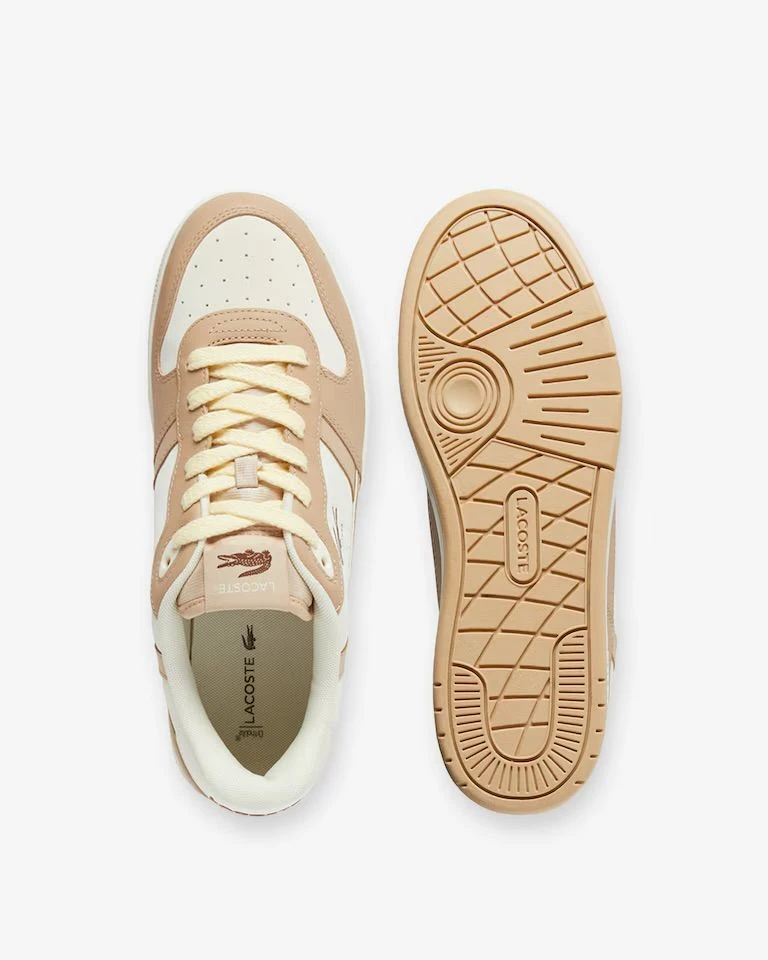 Tênis lacoste T-clip seta bege  - 4