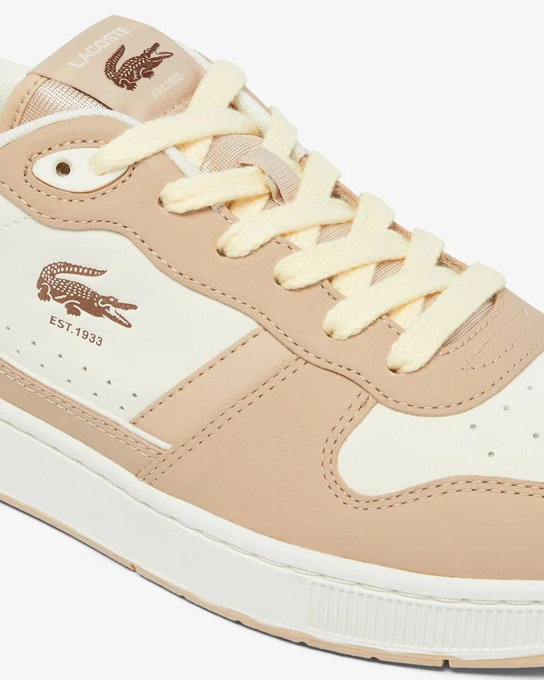 Tênis lacoste T-clip seta bege  - 6