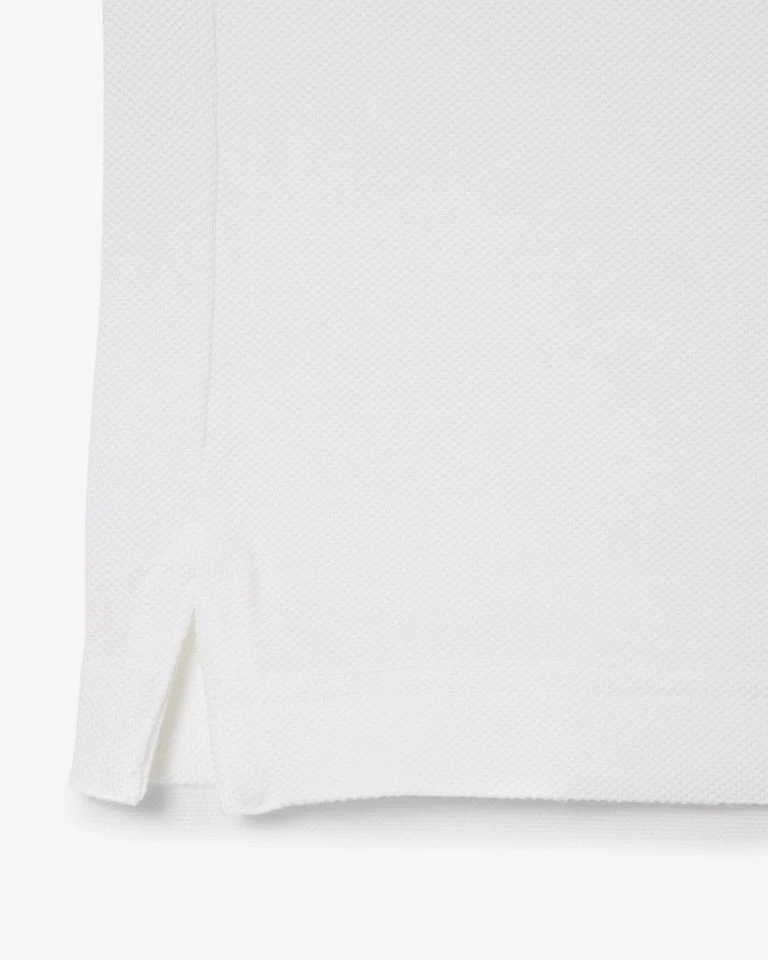 Polo lacoste slim Fit piqué Branca  - 3