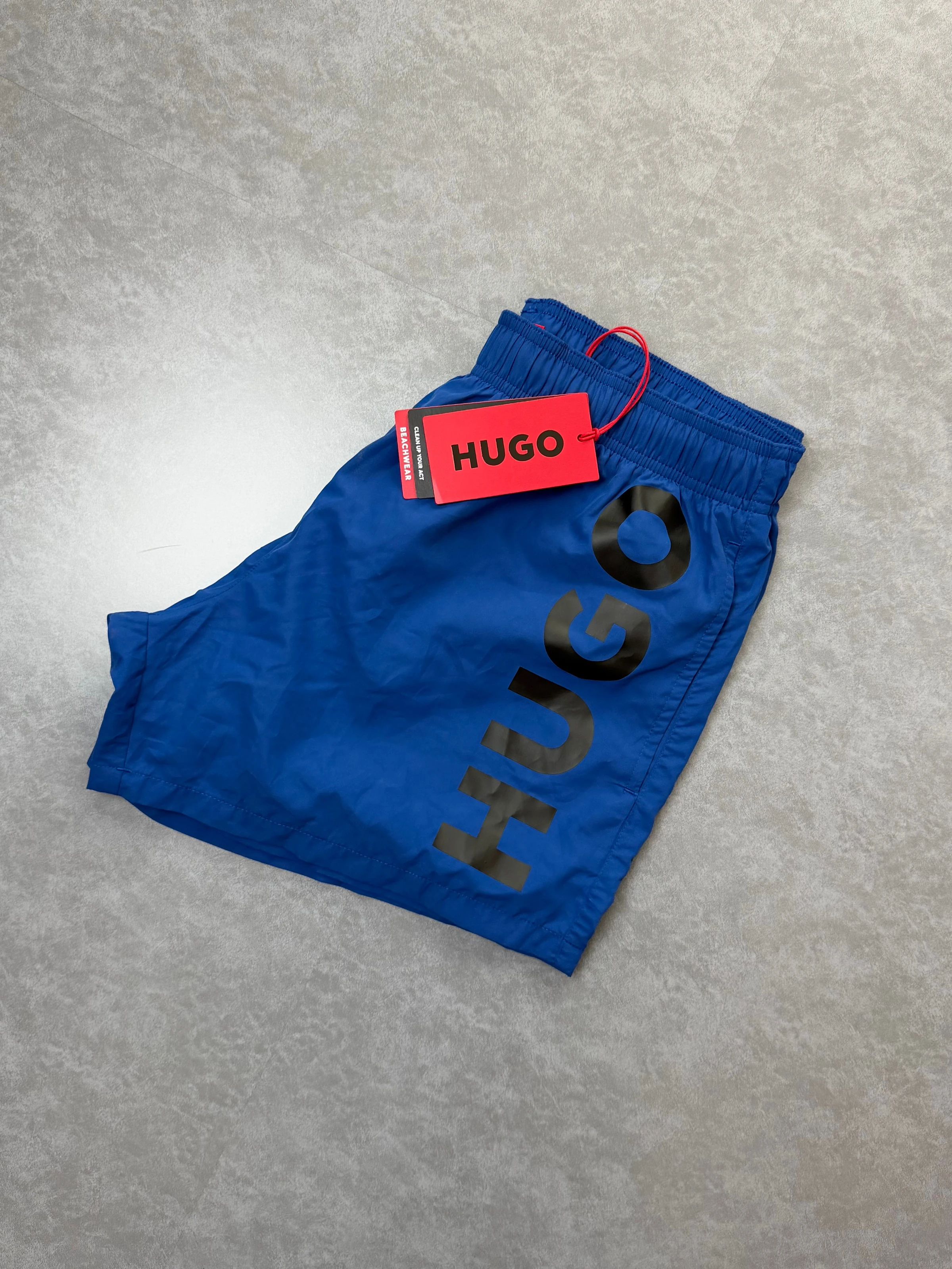 Shorts praia hugo azul royal  - 2