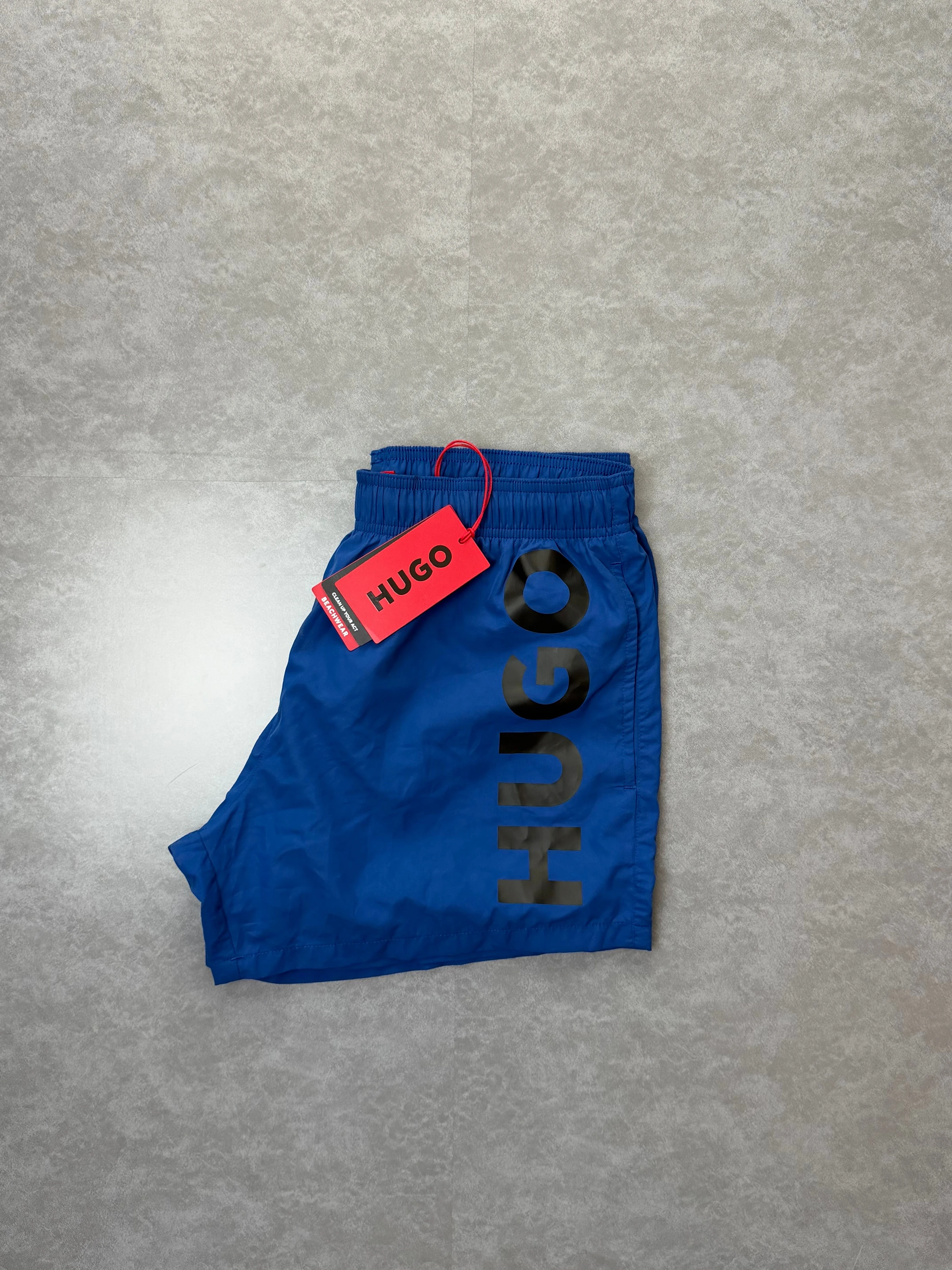 Shorts praia hugo azul royal  - 1