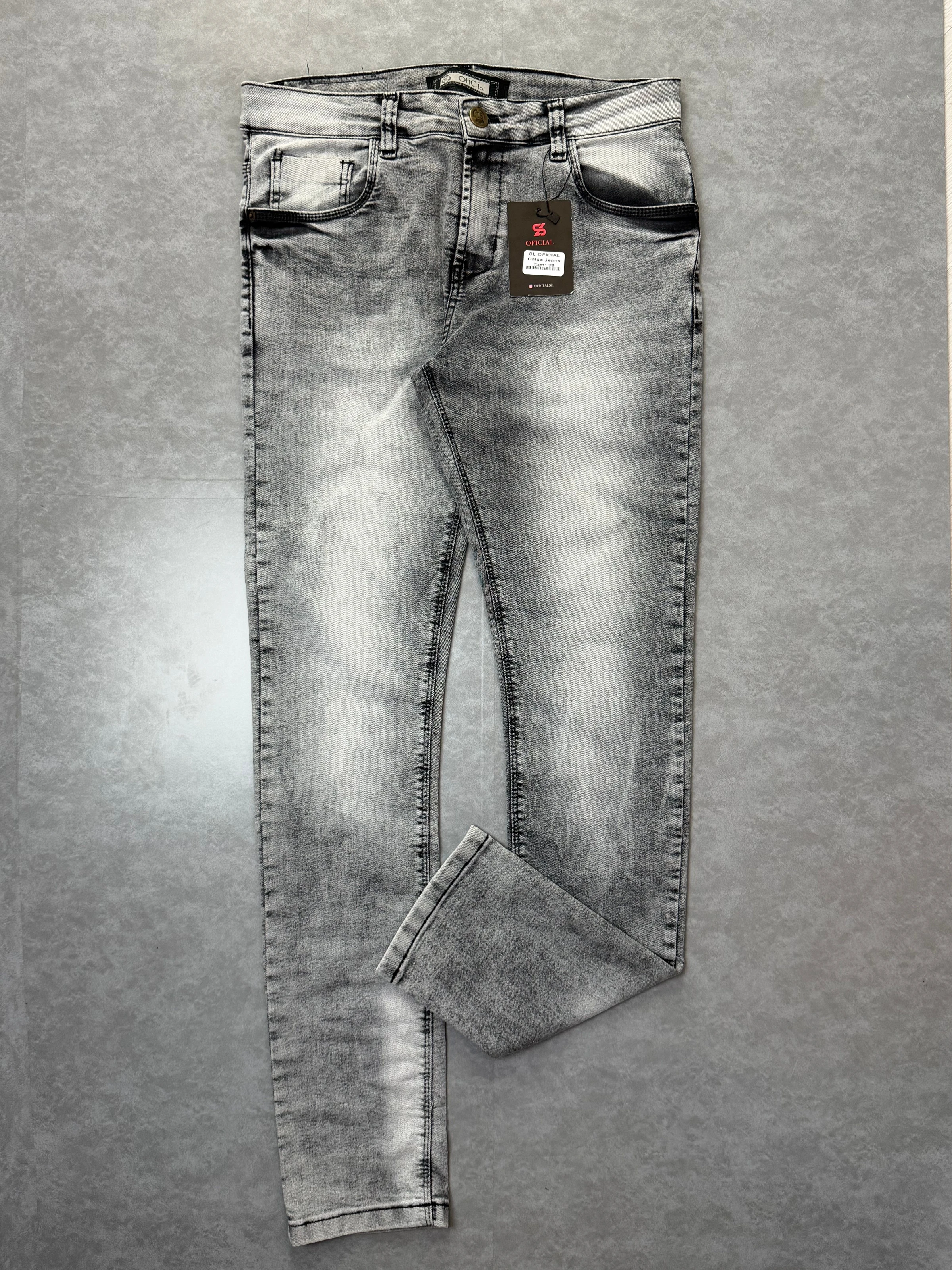 Calça jeans Estonada  - 1