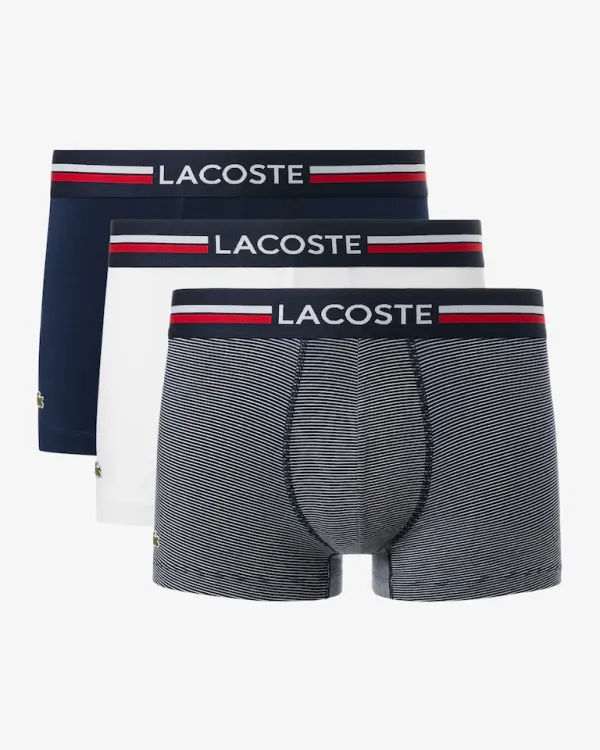 Pack C/3 cuecas Lacoste 