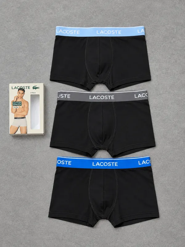 Pack c/3 cuecas Lacoste 