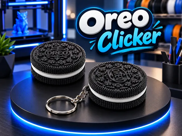 CHAVEIRO OREO CLICKER