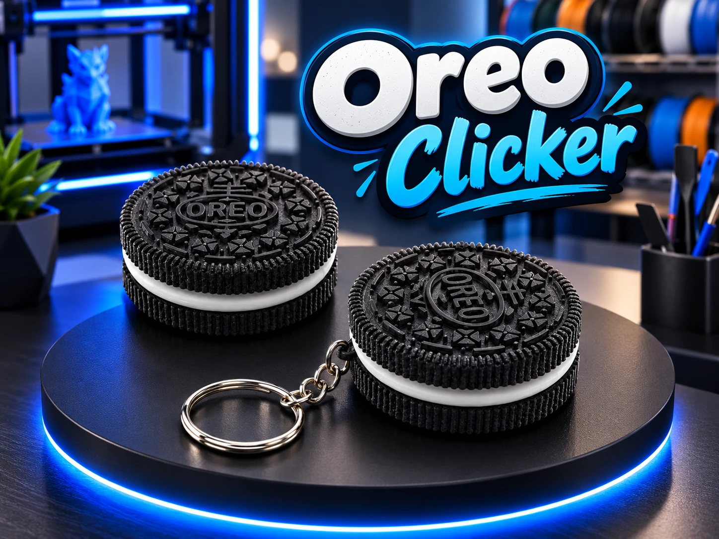 CHAVEIRO OREO CLICKER - 1
