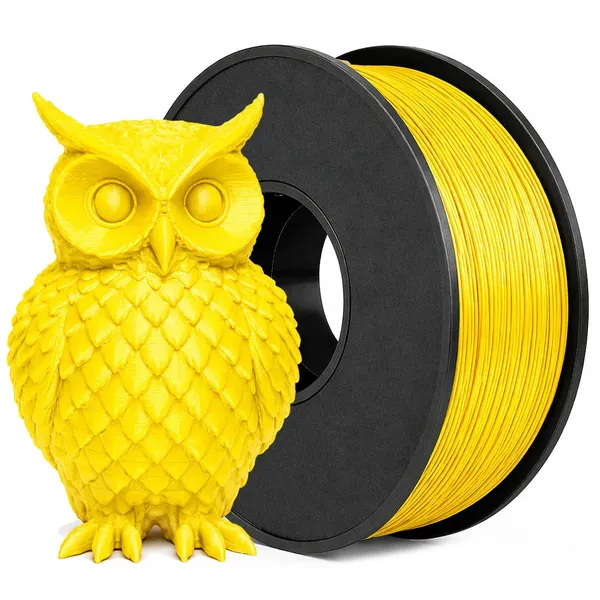 FILAMENTO 3D - PLA AMARELO C/GLITTER 