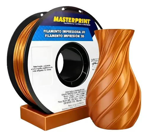 FILAMENTO 3D - PLA SILK COBRE - 1