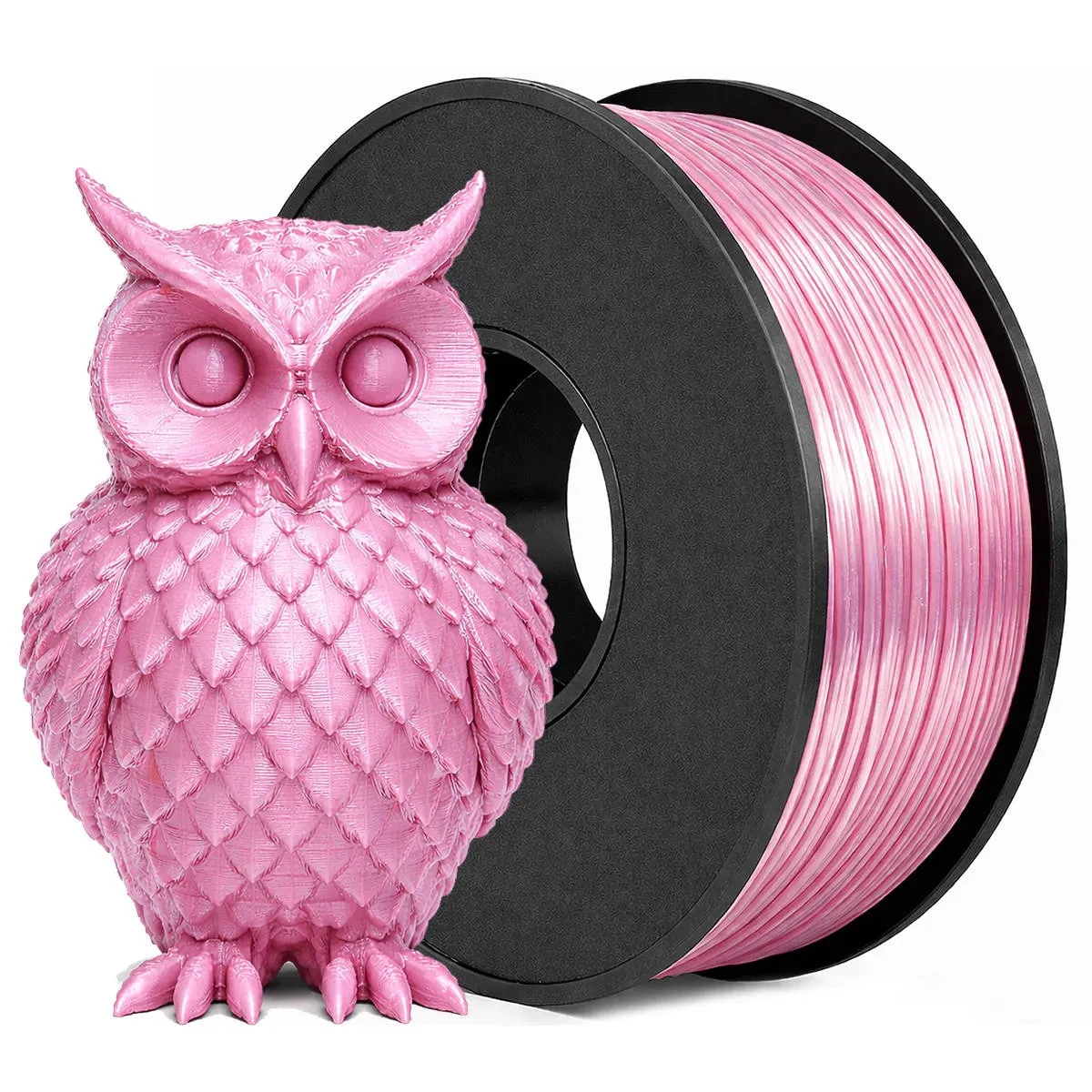 MP-FILAMENTO 3D - PLA SILK ROSA 1KG - 1