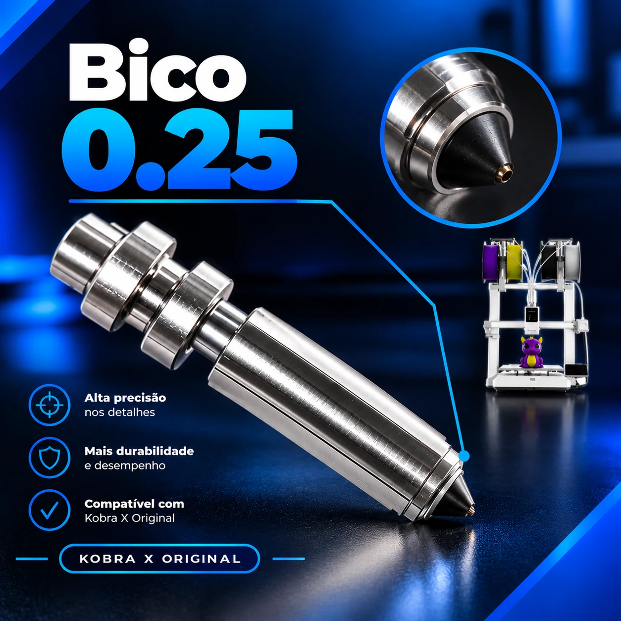 BICO 0.25 ANYCUBIC KOBRA X/S1 (copia) - 1