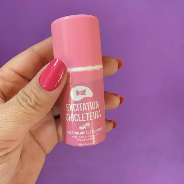Gel Excitante Feminino Intt Excitation Chicleteira 17g