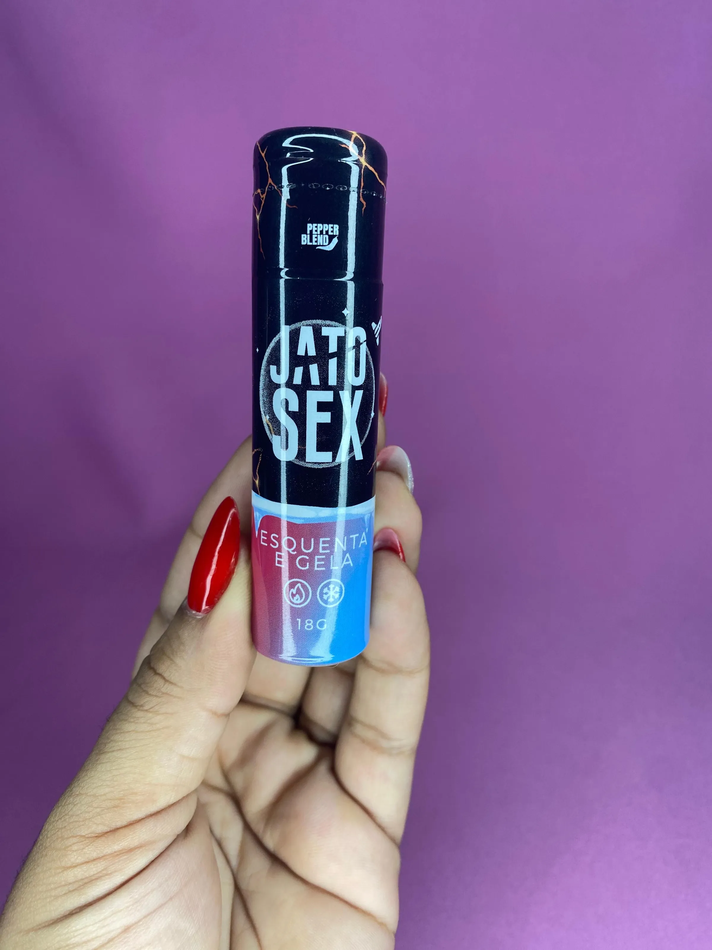 Jato Sex Boom Gel Comestível Esquenta e Gela 18ml - 1