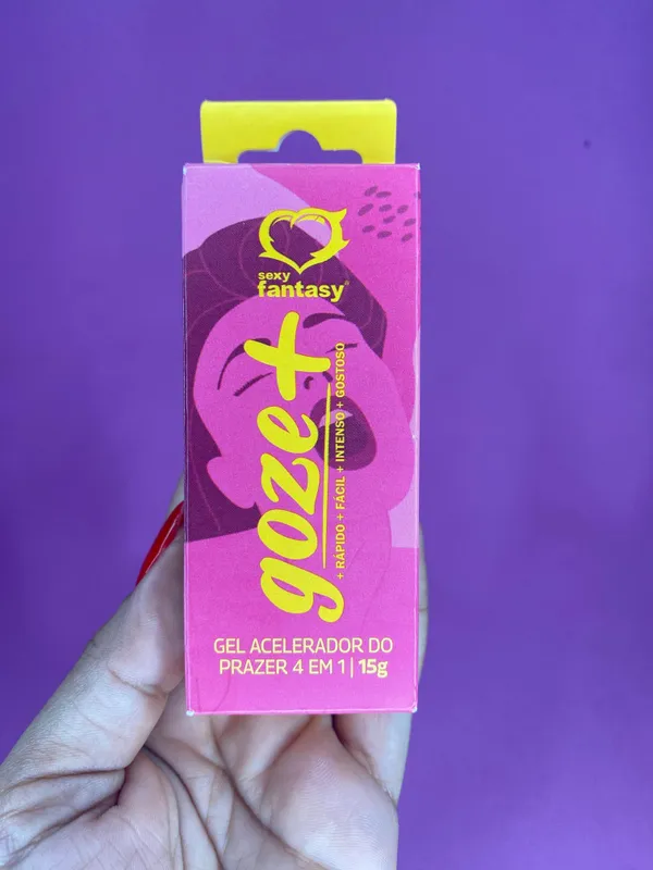 Goze + Gel Acelerador do Prazer 4 em 1 15g